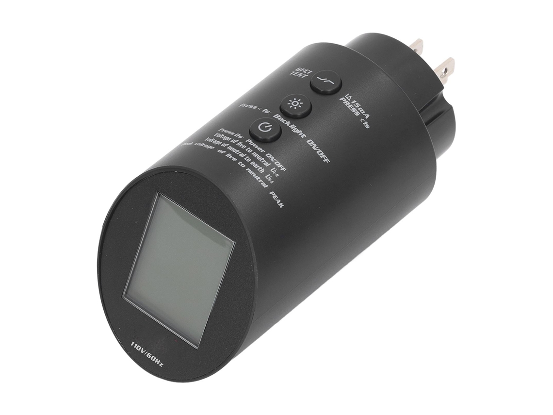 Testador De Tomadas Display Digital