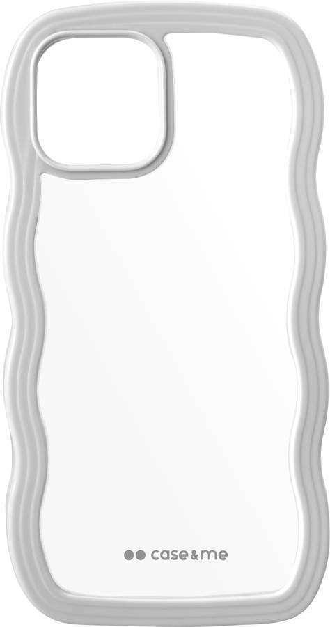 Capa SBS Wavy iPhone 15 Pro Max (Transparente/Branco)