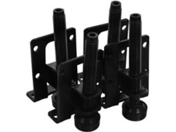Doitool Conjunto De 4 Pés Apoio Ajustáveis E Resistentes Para Móveis, Com Nivelamento Em Ângulo Reto E Design Deslizante
