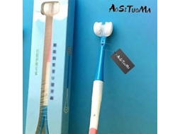 Escova de Dentes em Formato U, Silicone Qualidade Alimentar, Cabeça Macio U Co M Rotação 360 ​​graus, GOKOCO