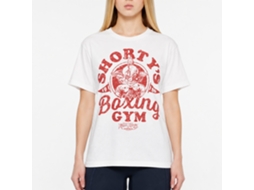 Rockinstone Killer Klowns Shortys Boxing Gym White Adult T-shirt Size:l