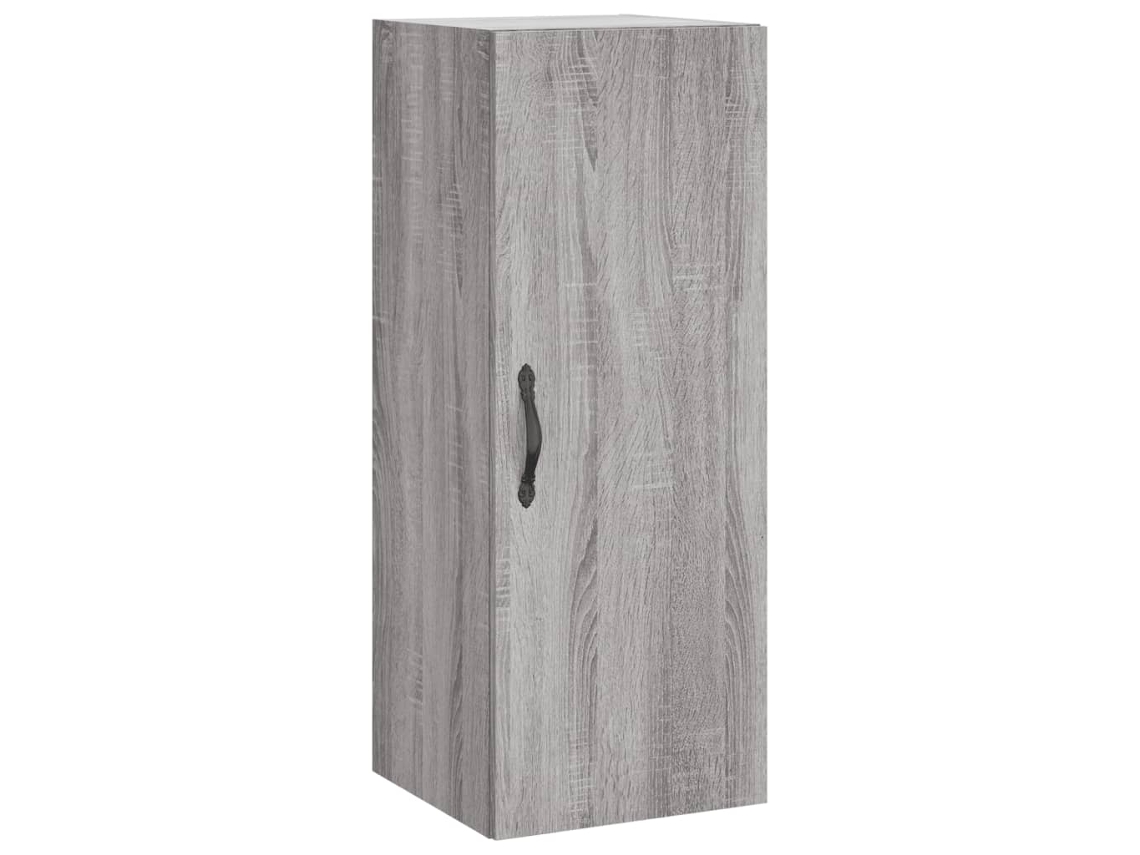 Wall Mounted Cabinet, Wall Mounted Cabinets Vidaxl Cinzeto Madeira Processada (n/a)