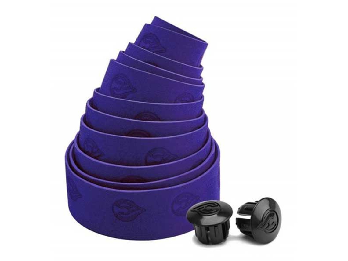 Fita de Guidão com Plugues de Extremidade Wave Azulcinelli