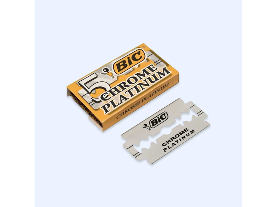 Kit 5 Lâminas Bic Fbeauty