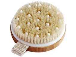 2026 pincel Corporal para Exfoliación Húmeda o Seca Con Cerdas Naturales Y Mango de Madera
