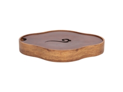 Bandeja De Chá De Bambu Estilo Chinês Para Conjunto De Chá Kungfu E Acessórios De Sala De Chá