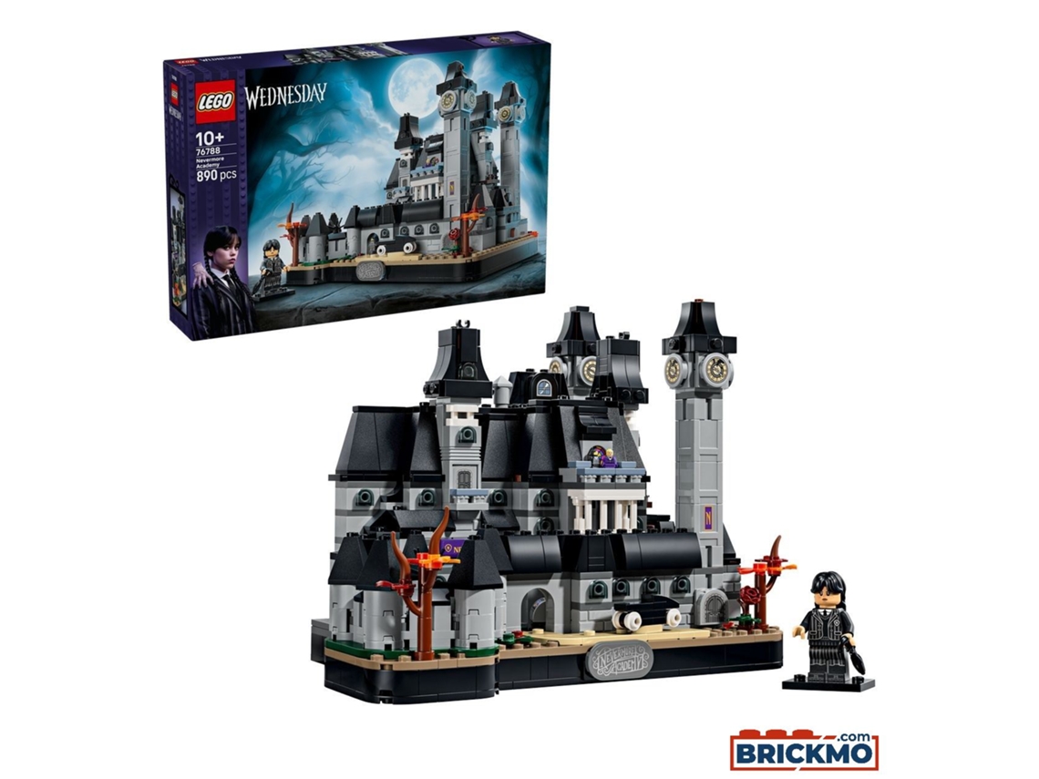 Lego Wednesday 76788 Academia Nevermore 76788
