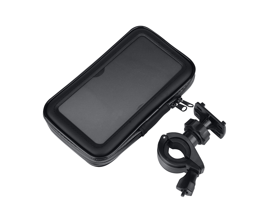 Capa de bolsa para guidão de bicicleta/moto, à prova d'água, acessório (L) S/MARCA