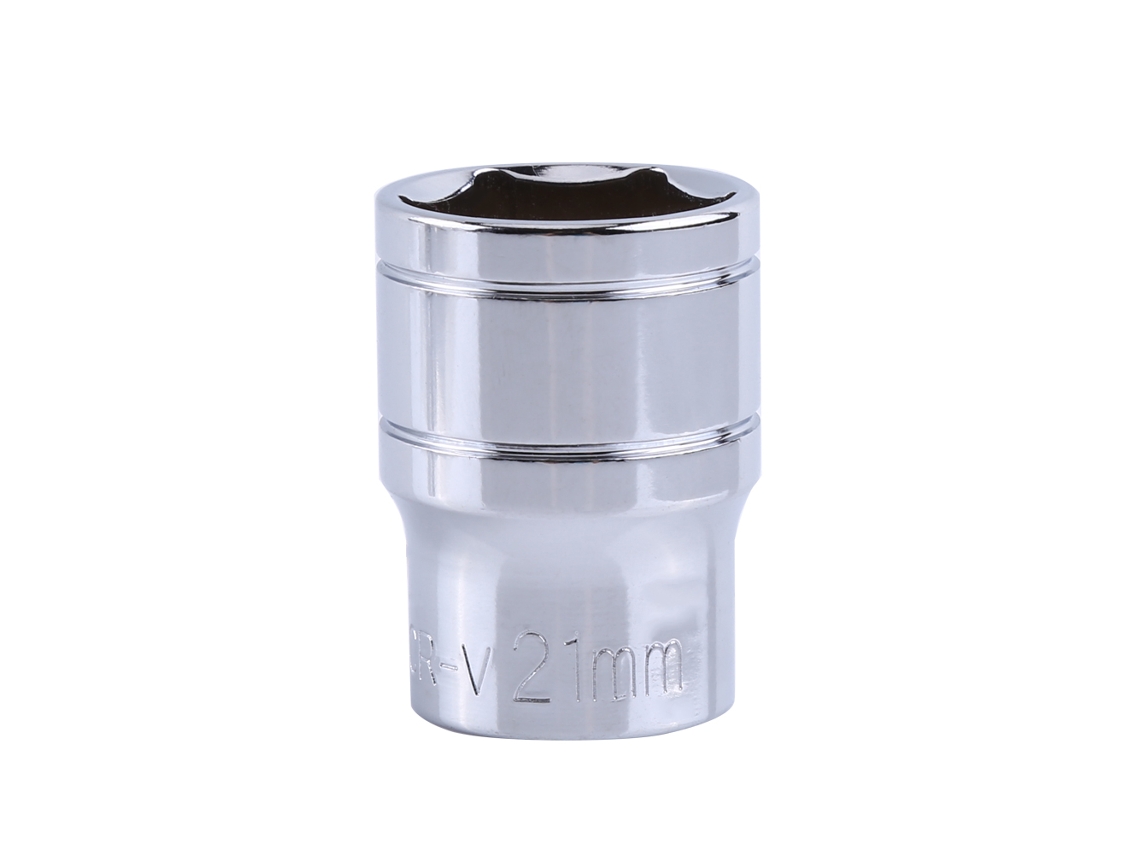 Chave De Boca Curta 21mm Com Mangueira De Liga De Cromo 1/2 Polegada Para Hexagonal Ferramenta Carro Bicicleta