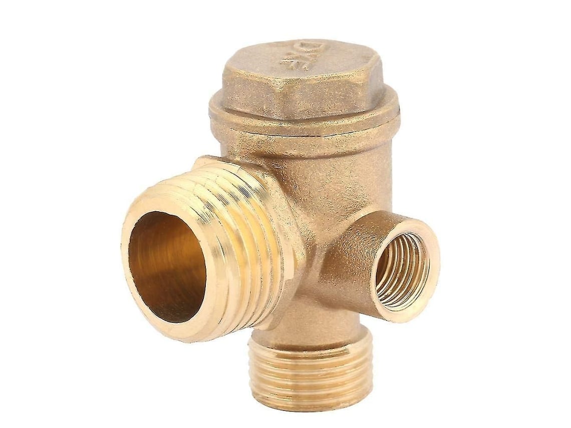 Válvula De Retenção De Latão De 3 Portas Para Compressor De Ar