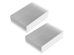 2 Dissipadores de Calor de Alumínio 69x28x100mm para Impressora 3D