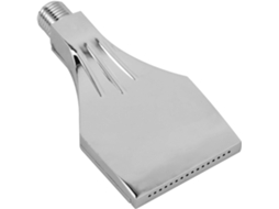 Bocal de Compressor de Ar em Liga de Alumínio Topbathy 9x4,5x1,5cm com Furo para Limpeza e Secagem