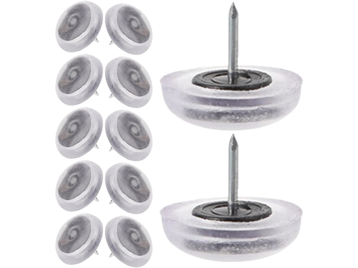 Conjunto De 24 Almofadas De Silicone Reforçadas Para Pés De Móveis.