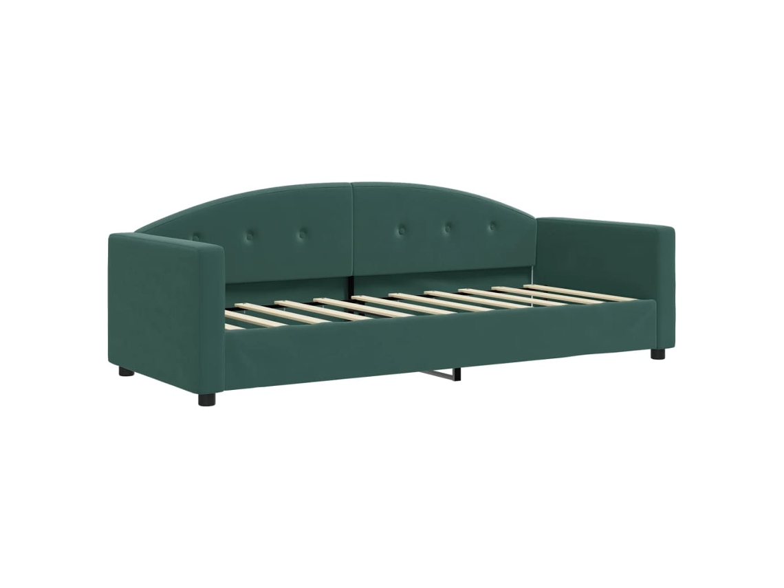 Day Bed, Day Beds Vidaxl Verde Veludo (80 X 200 Cm)