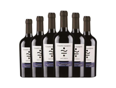 Vinho LUCCARELLI Campo Marina Malvasia Preta Puglia (0.75 L - 6 Unidades)