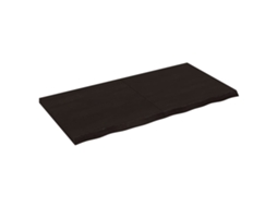 Table Top, Table Tops Vidaxl Marrom Madeira (120 X 60 X 4 Cm)