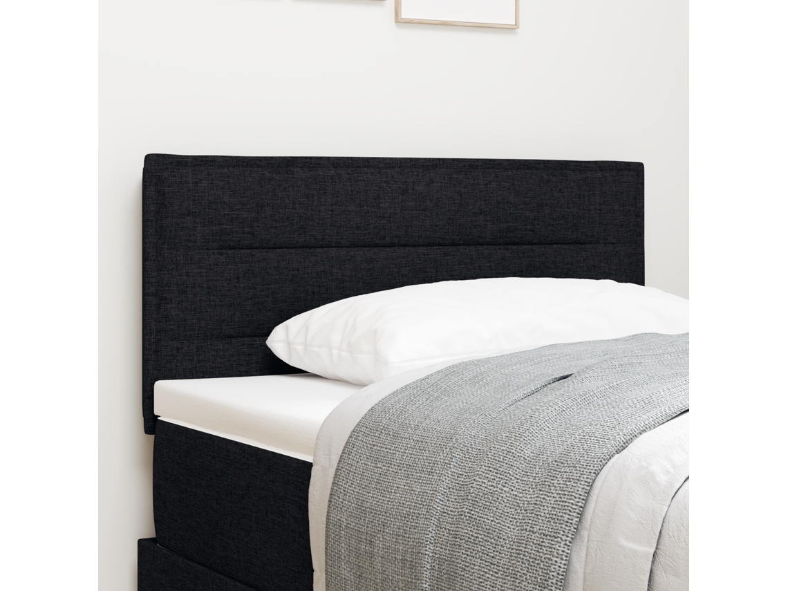 Cabecero Diseño Líneas Negras 90 cm Tela
