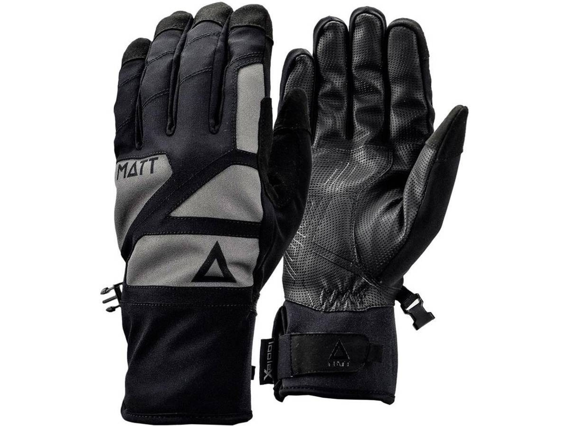 Luvas para Homem MATT Lavas Aspe Skimo Tootex Preto para Esqui (XS)