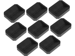 Protetores De Rodízios Silicone Para Móveis, Protegem Contra Impactos Em Madeira, Almofadas Antiderrapantes Para Rodas