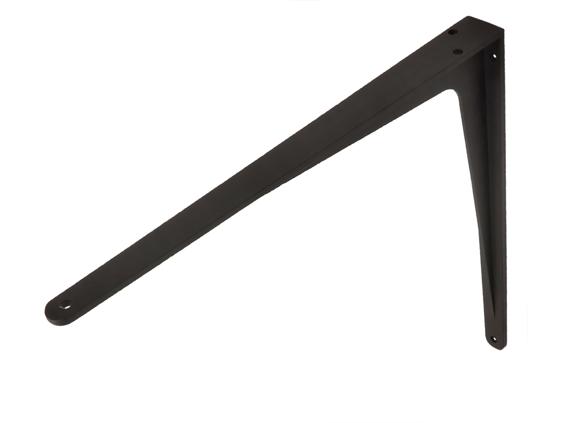 Suportes para Prateleiras em Alumínio Preto Herakles 500 X 450 Mm Por Peça WOVAR