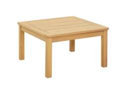 Vidaxl Mesa De Centro Acácia Clara 60 X 60 X 36 Cm