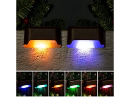 Luces De Piso Solar Exterior, 16 Pack Luces Led Impermeables Para Escaleras Y Terraza