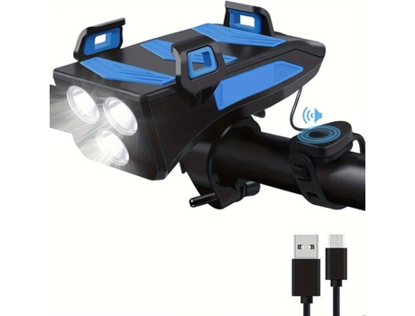 Luz Led Para Bicicleta, Kit De Carregamento Usb Ultrabrilhante Pickify Punnyb Slo