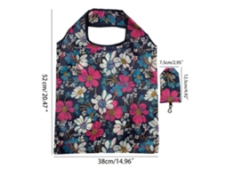 Sacolas de Compras Reutilizáveis, Leves e Duráveis, Laváveis ​​e Dobráveis, Ideais para Presentes, com Bolsa para Armazenamento. GOKOCO