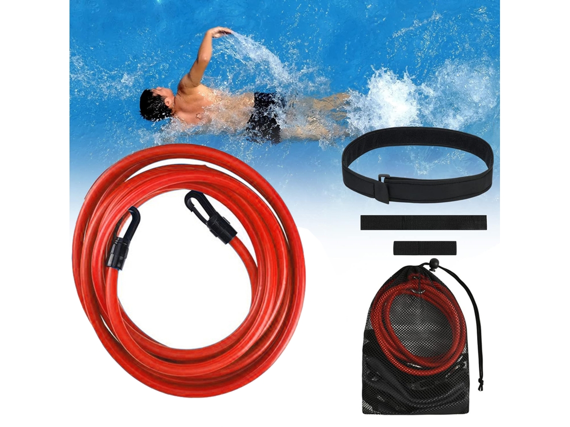 Faixa Elástica de Resistência 3 Metros Ajustável AQUAFORGE
