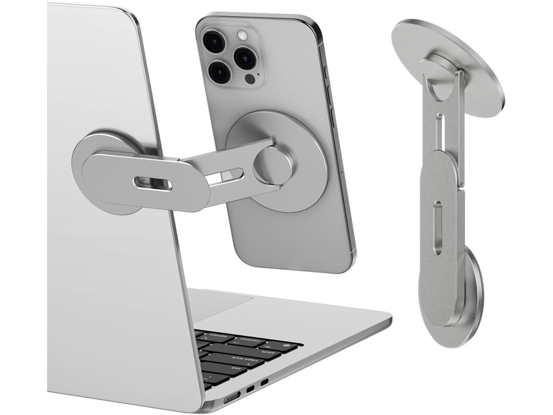 Suporte magnético AQUAFORGE para celular e laptop, ajuste tridimensional