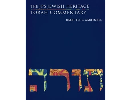 Livro the jps jewish heritage torah commentary de eli l. garfinkel (inglês)