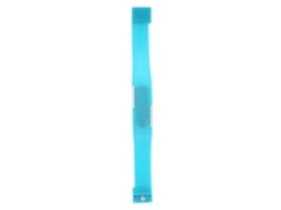 Relógio Digital Eletrônico Led para Crianças com Pulseira de Plástico Retangular Azul Claro
