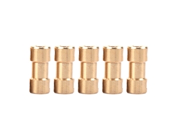 Conector De Eixo De Cobre Para Motor 5-5mm 5pcs