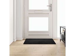 Vidaxl Runner De Carpete Preto 100 X 100 Cm 100% Polipropileno Tuft