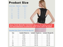 Yncm-apoio Postural Corrector Para Coluna Com Algodão