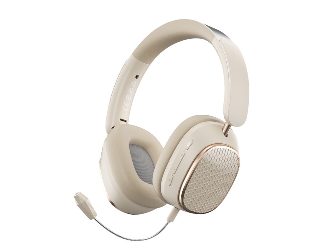 Fones Bluetooth JIAPEI, estéreo, dobrável, cancelamento de ruído, microfone