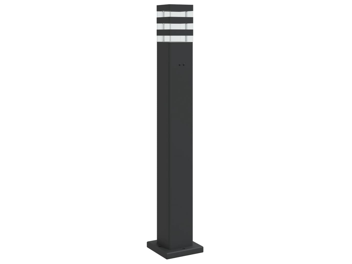 Outdoor Floor Lamp, Outdoor Floor Lamps Vidaxl Preto Alumínio (80 Cm)