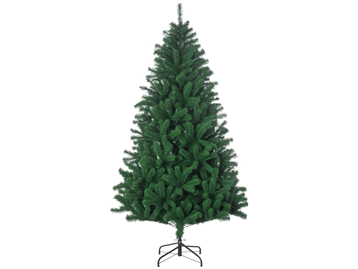 Árvore de Natal artificial de 180cm, com 1000 espinhos, suporte metálico | S/MARCA