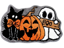Tapete De Banheiro De Halloween De 50 X 80 Cm, Tapete De Banheiro Tufado, Tapete De Chuveiro Antiderrapante, Capacho, Carpete, Tapete Para Casa, Coz
