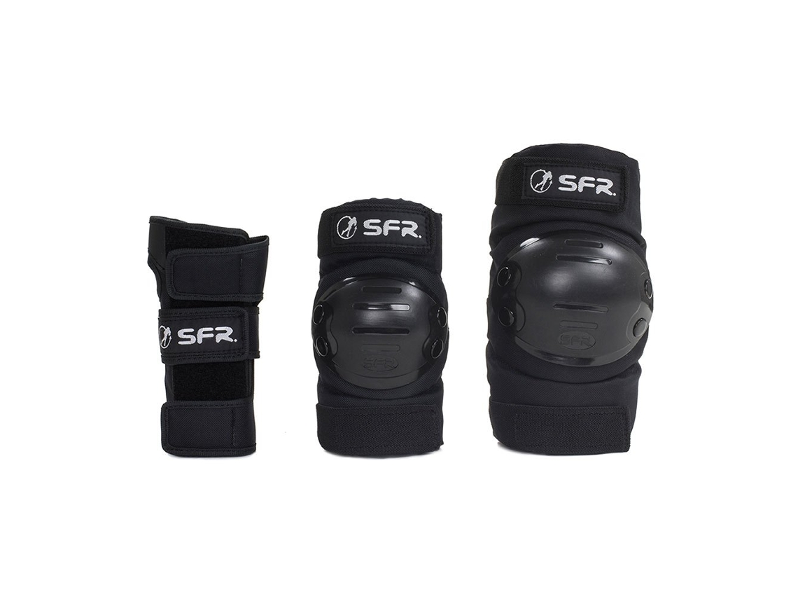 Ramp Triple Pad Set Preto Msfr Skates