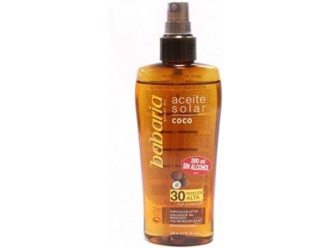 Protetor Solar BABARIA Sun SPF 30 (200 ml)