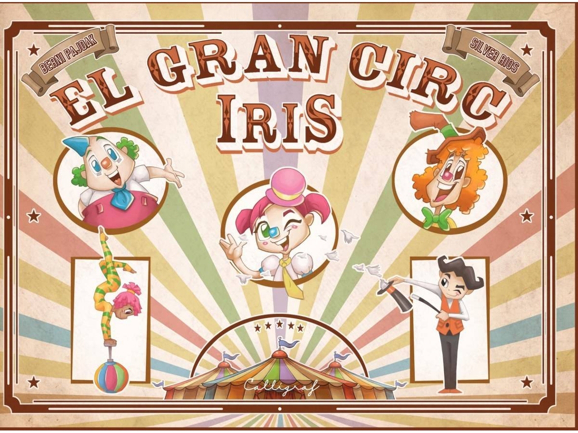Livro El Gran Circ Iris de Berni Pajdak (Catalão)