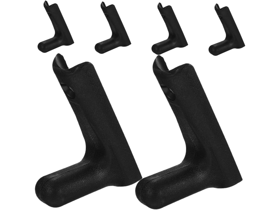 Conjunto de 6 Suportes de Parede BESPORTBLE para Halteres, Resistentes com Ganchos S/MARCA