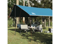 Vidaxl Lona De Campismo 460x305x210 Cm Impermeável Azul