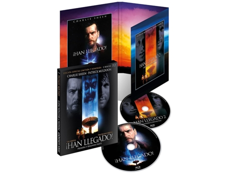 Blu Ray The Arrival + The Second Arrival 1996 + 1998 Digipack - Han Llegado + Han Llegado 2