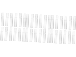 Conjunto De 36 Frascos De Spray Transparentes Recarregáveis Para Protetor Solar E