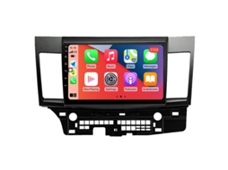 Auto Rádio Carro Bluetooth Autoradio 8GB RAM 128G ROM CarPlay Navegação GPS Ecrã Táctil RoverOne para Mitsubishi Lancer 10 CY 2007-2012  