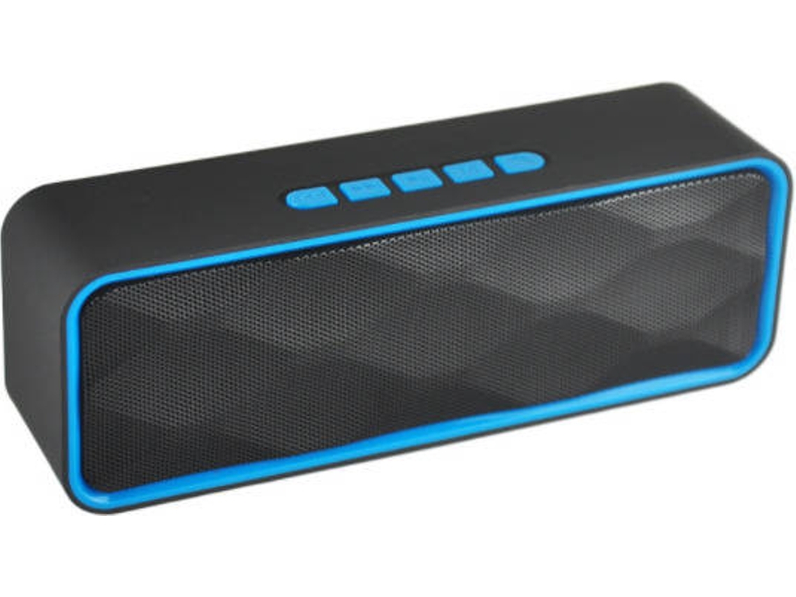 Coluna Bluetooth Ydcy 0827H1 Autonomia: Até 12 H Azul