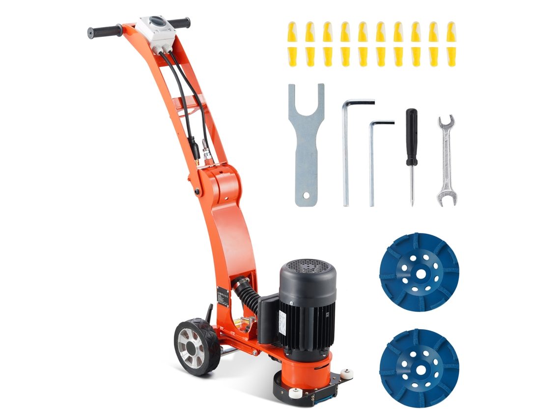 Esmeril Elétrico Succebuy Para Pisos De Concreto 180 Mm 1400 Rpm Para Granito