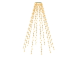 Luz árvore natal VIDAXL Verde PVC (250 cm)